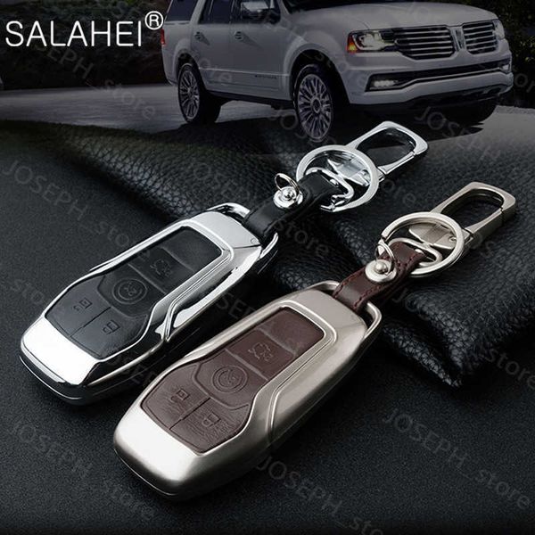 Schlüsselanhänger Car Styling Key Cover Case Schlüsselanhänger Schutztasche für Lincoln MKZ MKC MKX für Ford Fusion Mondeo Mustang F150 Edge Explorer J230413