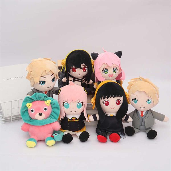 Spy x Family Anime Peluche Anya Forger Yor Forger Twilight Cartoon Bond Forger Anime Princess Peluche ripiene