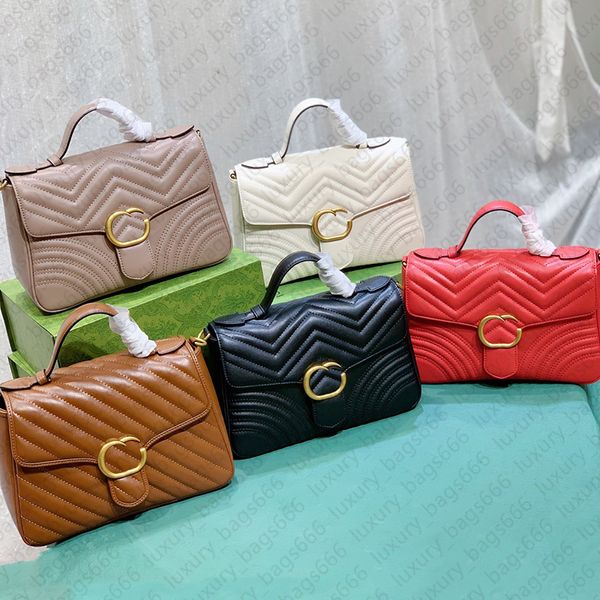 Designer-Tasche 5A Damen-Handtaschen, echtes Leder, Tragetaschen, hochwertige Ketten-Umhängetaschen, einfacher Stil, Umhängetaschen, Messenger-Tasche, Damen-Unterarmtasche mit großer Kapazität