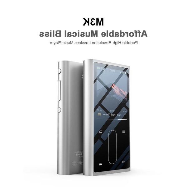 Freeshipping M3K Metal Case Sport Audio Mini LCD Ekran Hifi Mp3 Pansiyon Müzik Ses MP 3 Öğrenci Çocukları için Sesli Kayıtlı Vbjon