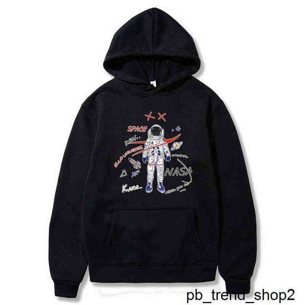 Nasa Hoodies Moletons Moda Nasa Carta Impressão Moletom Com Capuz Homens e Mulheres Manga Longa Streetwear Solto Pulôver Cores Tops Roupas Casuais 4 ERRU