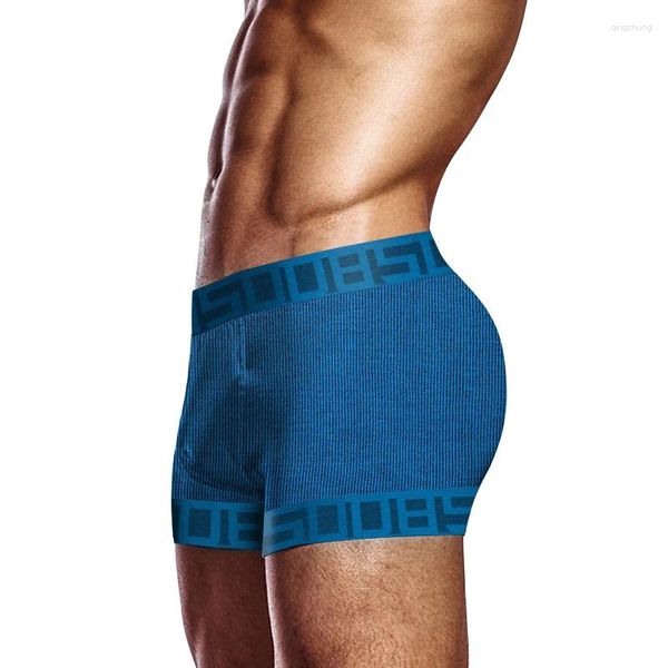 Mutande da uomo sexy pantaloncini boxer da uomo intimo in cotone mutandine da uomo comode Cueca boxer maschili moda uomo slip