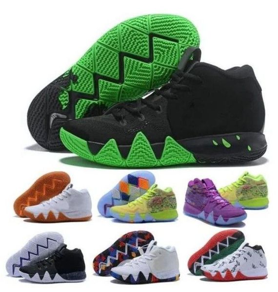 Kyrie Men Basketball Shoes 4 4S Halloween Confetti Torno