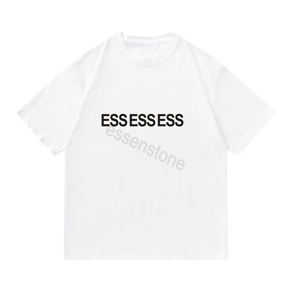 ESS fears Summer essen Fashion T shirt Girocollo Casual of god shirts Uomo Donna Top Leisure Style Short Sleeve Letter Shirts