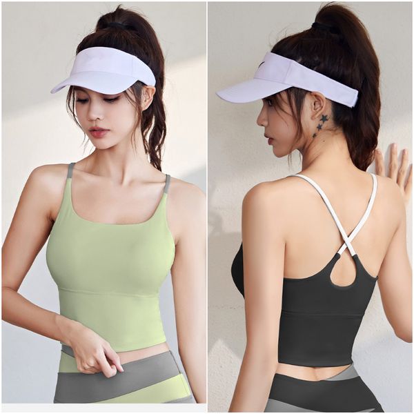 JYMB005 Completo da yoga per donna Gilet da ragazza che corre Reggiseno attillato da donna Abiti casual da yoga Abbigliamento sportivo per adulti Esercizio palestra Abbigliamento fitness Top ad asciugatura rapida Traspirante