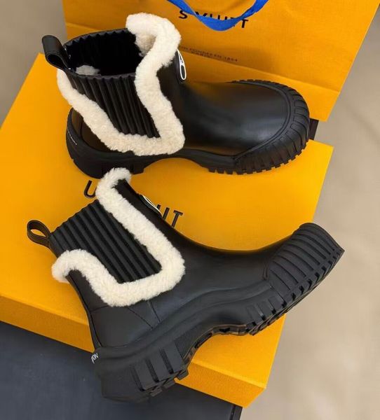 Marca de inverno esqui rubi mulheres martin botas camurça couro fofo shearling senhora quente botas festa vestido de casamento motocicleta bota conforto andando EU35-41