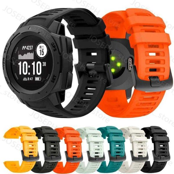 Altri accessori di moda Cinturini per orologi per Garmin Instinct Tactical Smart Strap Sport Cinturino da polso in silicone Bracciale sostitutivo Easyfit Cinturino da 22 mm J230413