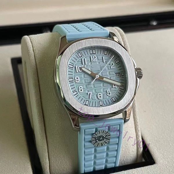 Novo relógio feminino designer de moda relógio de movimento de quartzo top marca relógio multicolorido pulseira de borracha Tamanho do relógio 36MM Relógio feminino relógios de luxo de alta qualidade