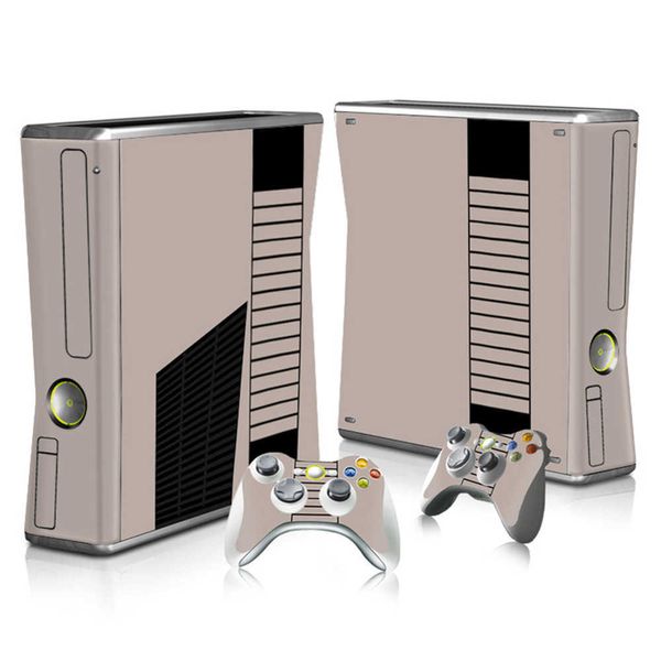 Консольные украшения Skin Sticker Protector для Microsoft Xbox 360 Slim и 2 Controller Skins Sticker для видеоигр Z0413