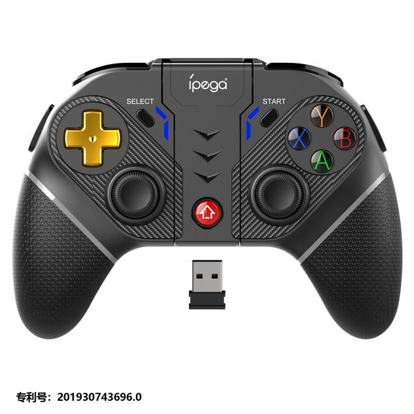 PG-9218 Bluetooth Беспроводная игра-контроллер Dual Motor Vibration Function Gamepad Joystick, совместимый с Switch/Windows PC Android Mobile Phone