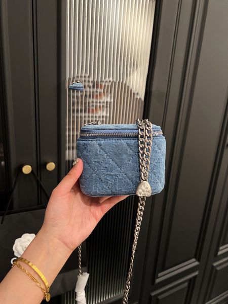 CC Brand Designer Mulher Bolsa de Couro Genuíno de Alta Qualidade Bolsa Bolsa de Bolsa Bolsa Bolsa Presente QQ