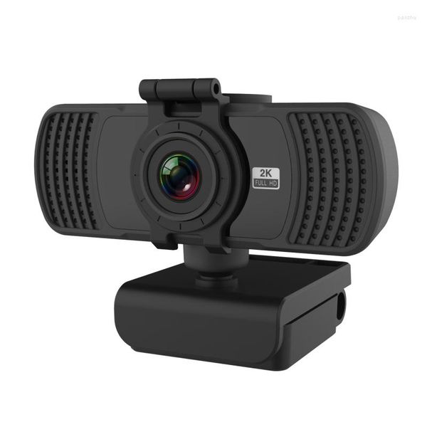 Câmeras de câmera de câmera de computadores práticos periféricos de câmera da web de alta definição de alta definição de lente USB Videal