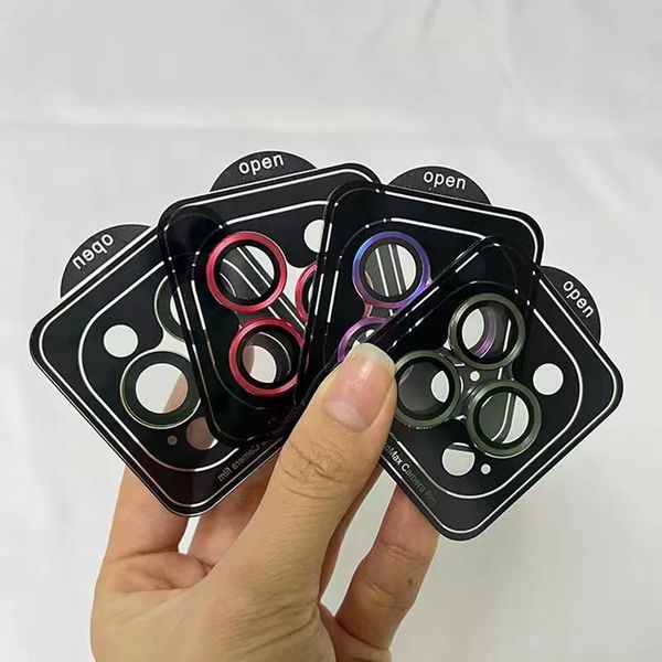 Metal Kamera Halkası lens Koruyucu İPhone 14 13 12 Pro Max 13 Mini 14 Plus 14Pro Koruyucu Kapak