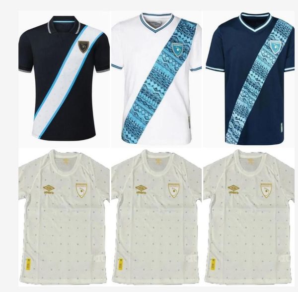 23 24 Guatemala National Team Soccer Jerseys LOM OSCAR SANTIS ANTONIO LOPEZ 2023 2024 Roupas de treinamento Branco 3º Homens Tamanho S-XXL Novo Esporte Camisas de Futebol Top