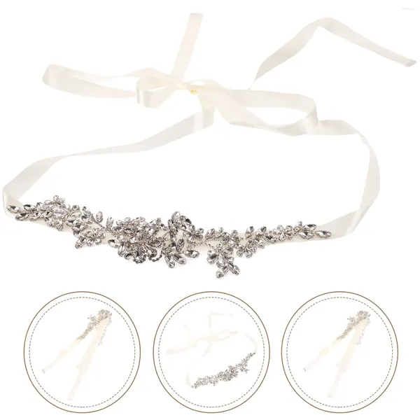 Cintos Flor Sash Belt Strass Ribbon Strap Fornecimento para vestido de casamento vestido formal