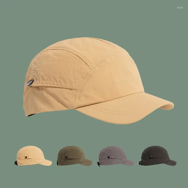 Bonés de bola de secagem rápida chapéu de aba curta boné de beisebol de aba plana para mulheres homens ao ar livre equitação viseira casual snapback chapéus gorras