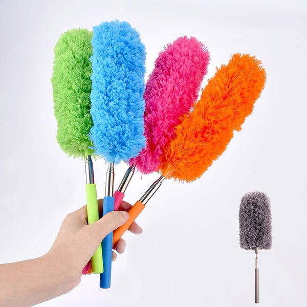 Atacado Eletrostático Duster Eletrostático Recurável Bendable Aço inoxidável Duster Housed House Freath Duster Dusting Brush