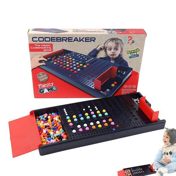 Lernspielzeug Code Breaker Brettspiel Lustige Strategiespiele für Kinder, 2 Personen, Eltern und Kinder, um die Beziehung zu verbessern 230412