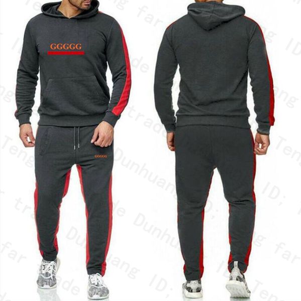 Designer Mens Tracksuits Camisola Calças Set Basquete Sweatsuit Streetwear Suéter Sports Terno Marca Jogging Suit Define Grosso Hoodies Homens Calças