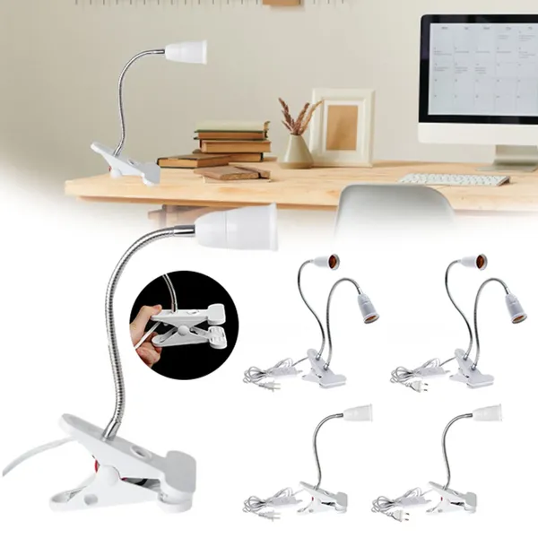 Tischlampen, Lampe, LED, kleiner Clip, Nachtlesung, PC-Material, Desktop-Stecker, Himmel