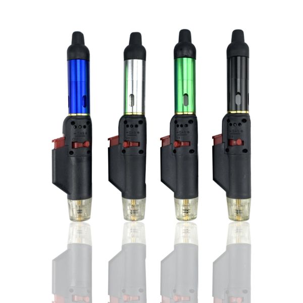 Neuer Click N Vape Butanbrenner Feuerzeug Sneak A Metal Smoking Pipes Vaporizer Windproof Flame Weihrauchbrenner Vapes Pen