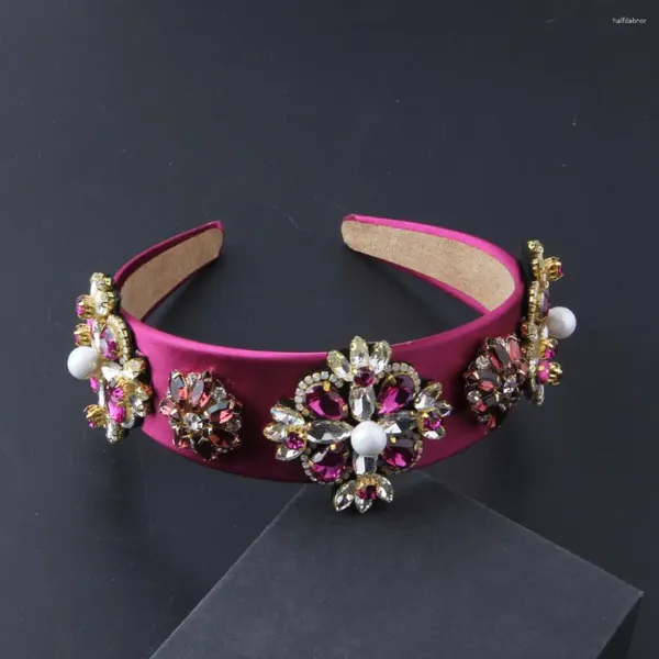 Haarspangen Kopfschmuck Mode Barock Intarsien Damen Tanz Laufsteg Luxuriöse Accessoires 904