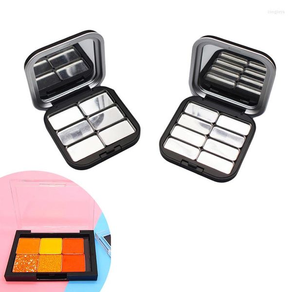 Vorratsflaschen Leere Lidschattenpalette Augen Make-up Schale Für Frauen Mädchen Anfänger DIY Shadow Box Tools