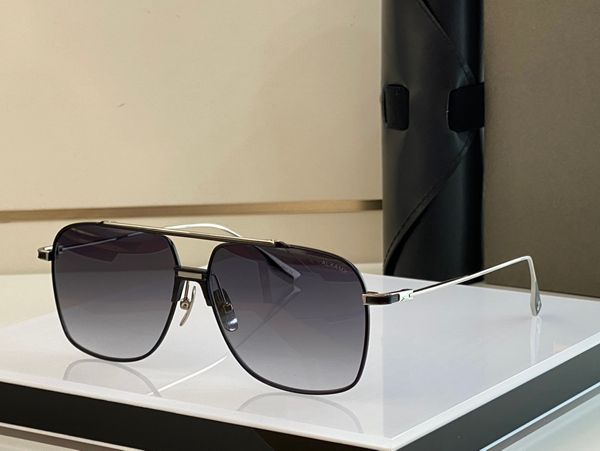 Bir DITA ALKAMX DTS100 TOP güneş gözlüğü erkek tasarımcı güneş gözlüğü çerçeve moda retro lüks marka kadın gözlük iş basit tasarım erkek reçeteli gözlük