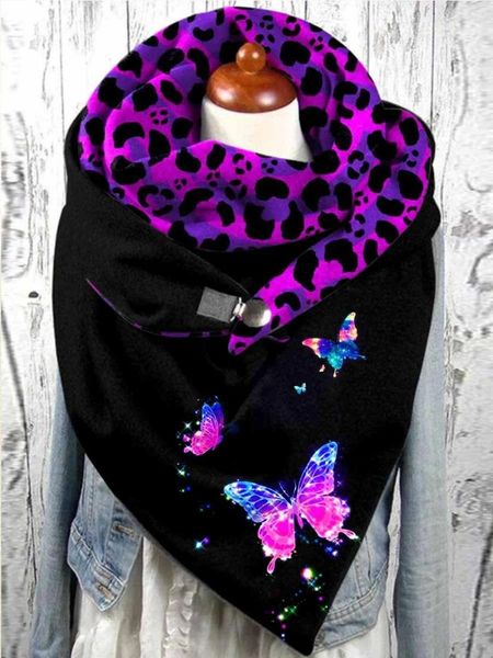 Eşarplar PDMCMS Giyim Kadın Kelebek Tüyü Sanat Kış için Kış için Sıcak Ürünler Sıcak Ürünler Kapalı Şallar veya Açık