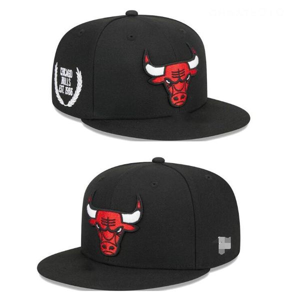 Chicago''Bulls''Ball Caps 2023-24 Unisex Mode Baumwolle Baseball Cap Snapback Hut Männer Frauen Sonnenhut Stickerei Frühling Sommer Kappe Großhandel A10