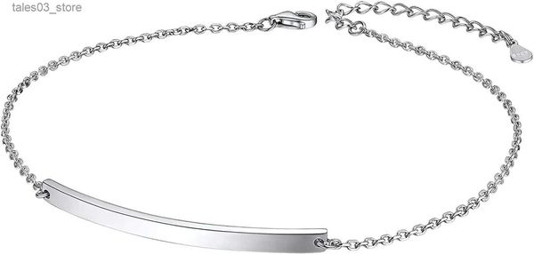 Fußkettchen ChainsPro Damen S925 Sterling Silber Verstellbares Fußkettchen Knöchelarmband Sommer Fußschmuck Edelstahl/vergoldet CP906 Q231113