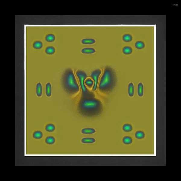 Rilevatore di pellicole per la visualizzazione di campi magnetici per vedere i campi per l'insegnamento di progetti scientifici da 4 pollici