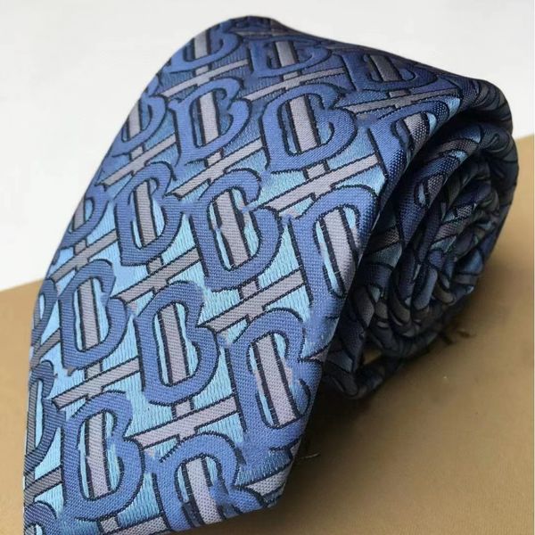 Carta masculina Silk Tie Moda Design de marca