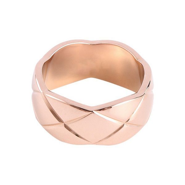 Diamonds Ring Promise anéis para homens homens designer clássico amante da mulher joias de jóias de aço inoxidável anéis de moda design feminino jóias atacado