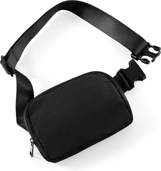 Bolsa de saco de maquiagem unissex com cinta ajustável bolsa de cintura pequena para treino correndo viagens de viagem