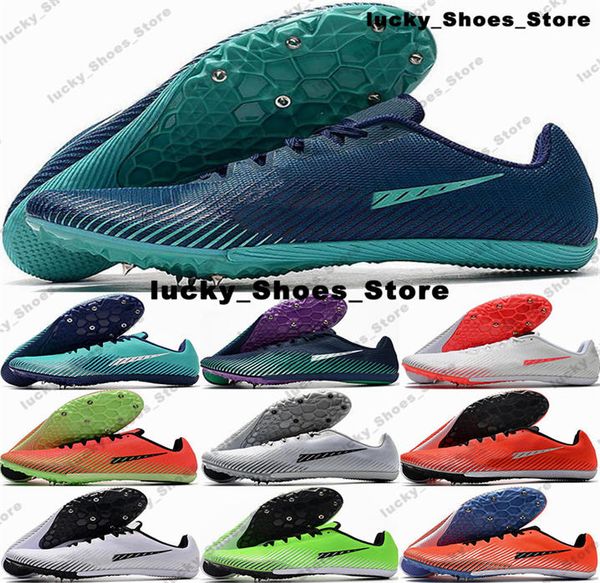 Leichtathletikschuhe, Sprint-Spikes, Stollen, Stiefel, Größe 12, Steigeisen, Zoom, Rival, M 9, Turnschuhe, Us12, Trainer, Racing Spike, Leichtathletik, Wettbewerb, Eur 46, Damen, Herren, Rot, US 12, Designer