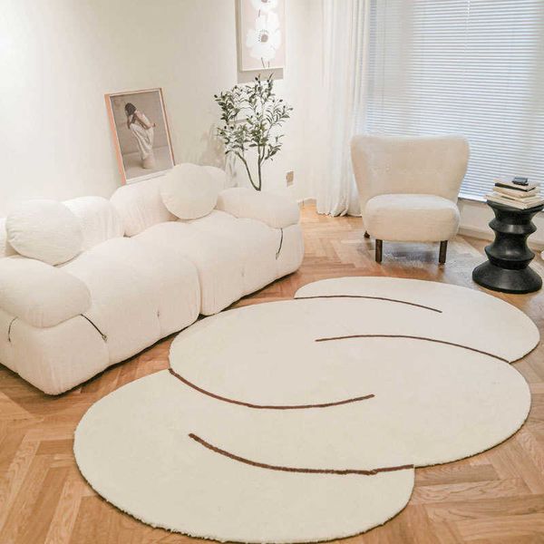 Tappeti Nordic INS Tappeti peluche Tappeti di grandi dimensioni per soggiorno Tappetino antiscivolo per bambini Tappetino morbido per comodino Tappetino alfombra tapis W0413