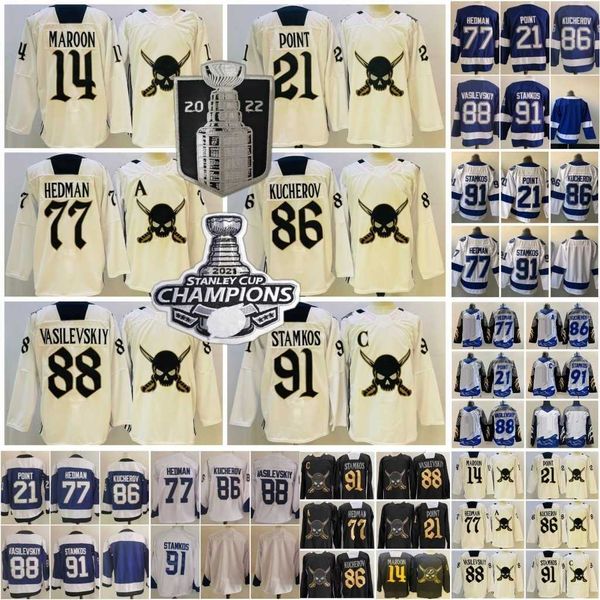 91 Steven Stamkos Hockey Trikot