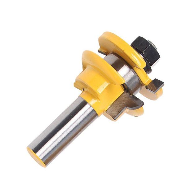 Freeshipping 3 Pcs 1/2 polegada Shank Rail Lâmina Cortador Painel Gabinete Router Bits Set Fresa Ferramentas Elétricas Faca de Porta Cortador de Madeira Dppkb