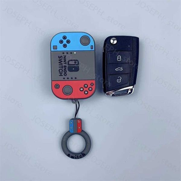 Rings Key Rings Game Console Style per Volkswagen VW Golf 7 GTI MK7 Touran Skoda Octavia Seat Leon Car Flip Case Copertura Torta di protezione J230413