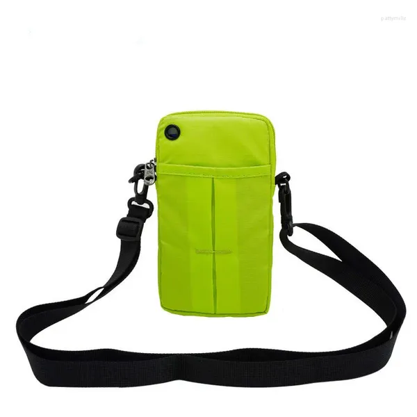 Sacos de cintura saco no cinto náilon à prova dwaterproof água bolso do telefone móvel multifuncional braço esportes ao ar livre correndo bolsa