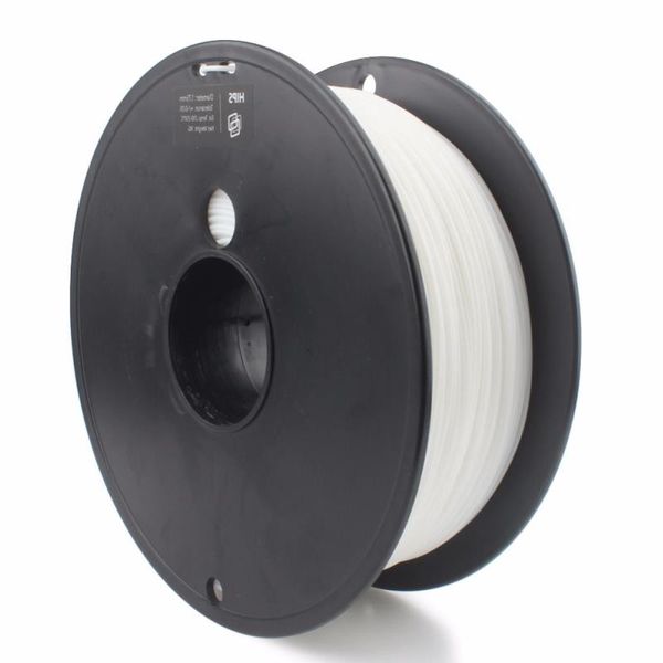 Freeshipping HIPS 3D-Druckfilament HIPS-Filament für 3D-Drucker 175 mm 1 kg/22 lb 3D-Drucker weiße Farbe Ghlrl