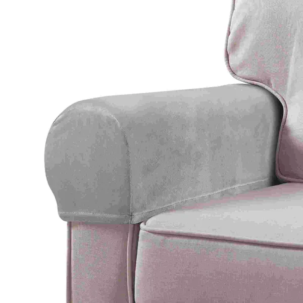 Capas de cadeira 2 Pcs Elástico Mesa Pano Sofá Sofá Sofá Stretch Braço Slipcovers Proteção Protetora