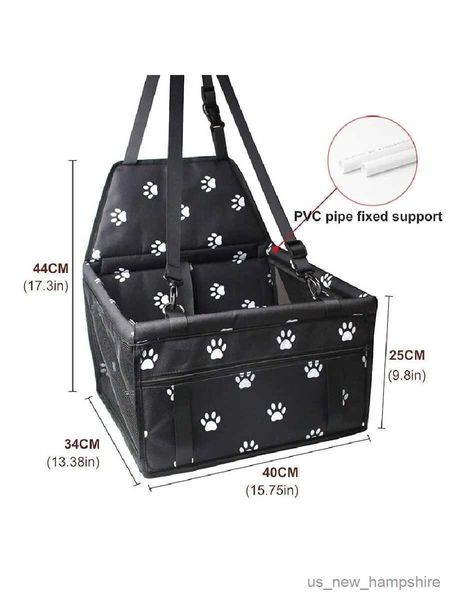 Coprisedile per animali domestici Cestino per animali domestici Amaca pieghevole Seggiolino per auto Cuscino antigraffio Borsa con cintura di sicurezza Gabbia per cani Tappetino in tessuto Coperta per cassa R231113