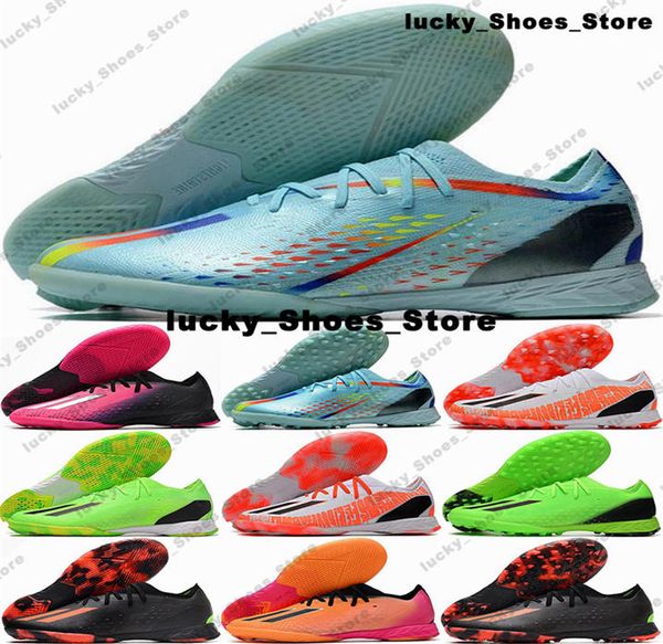 X Speedportal TF Scarpe da calcio Taglia 12 Scarpe da calcio Tacchetti da calcio Indoor Turf Zapatillas Eur 46 Golden Us12 botas de futbol Sneakers Us 12 X-Speedportal IC IN Uomo