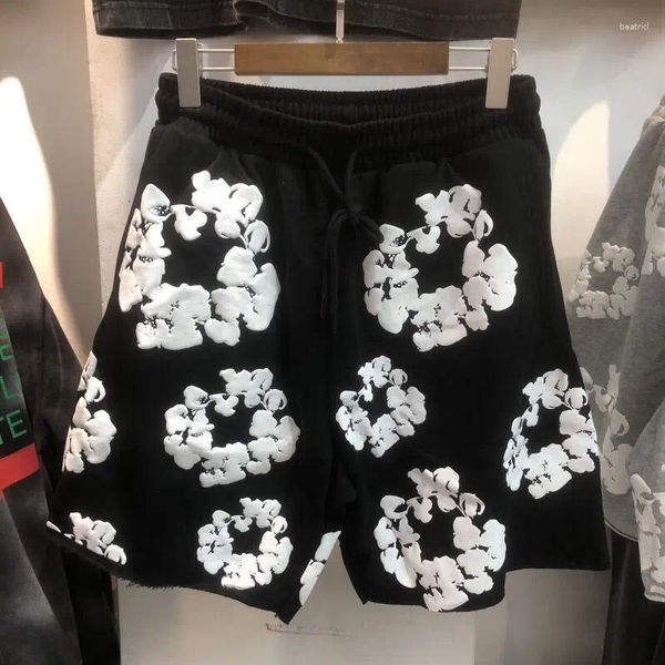 Männer Shorts Y2K Hip Hop Grafik Druck Gym Herren Damen Sommer Harajuku Casual Gothic Haweii Strand Männer Basketball