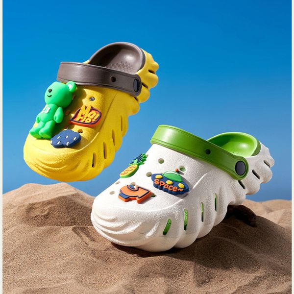 Sandali Summer Boys ghirs baby coniglio pantofole non slip slip beach scarpe traspiranti ragazzi sport boys e ragazze scarpe da passeggio baby 230413