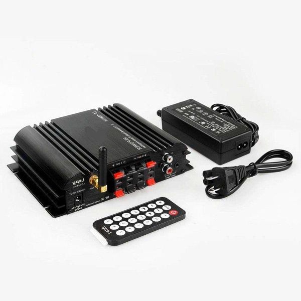 Freeshipping LP-168Plus HiFi Digital Mini Amplificadores de Áudio 40Wx2 68W 21 canais de alta potência ceia baixo controle agudos TF Bluetooth hom Qhpl