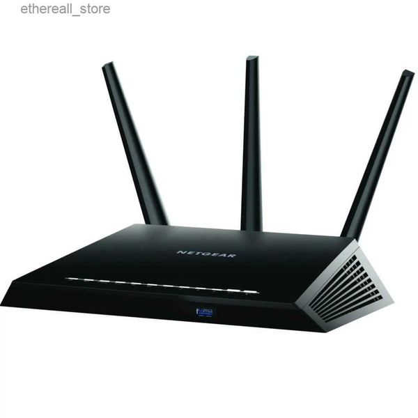 Маршрутизаторы NETGEAR R7000 Nighthawk Smart WiFi маршрутизатор AC1900, скорость беспроводной связи 1900 Мбит/с, 4 x 1G Ethernet Q231114