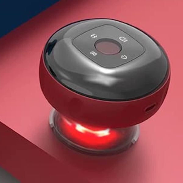 Outros itens de beleza da saúde Mini dispositivo de terapia de massager elétrico para alívio da dor com calor de calor infravermelho/machine de copos de vácuo inteligente